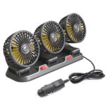 USB Mini Araç Fanı Taşınabilir Masaüstü Vantilatör Oto İçi Soğutucu Fan - Görsel 2