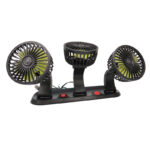 USB Mini Araç Fanı Taşınabilir Masaüstü Vantilatör Oto İçi Soğutucu Fan - Görsel 4