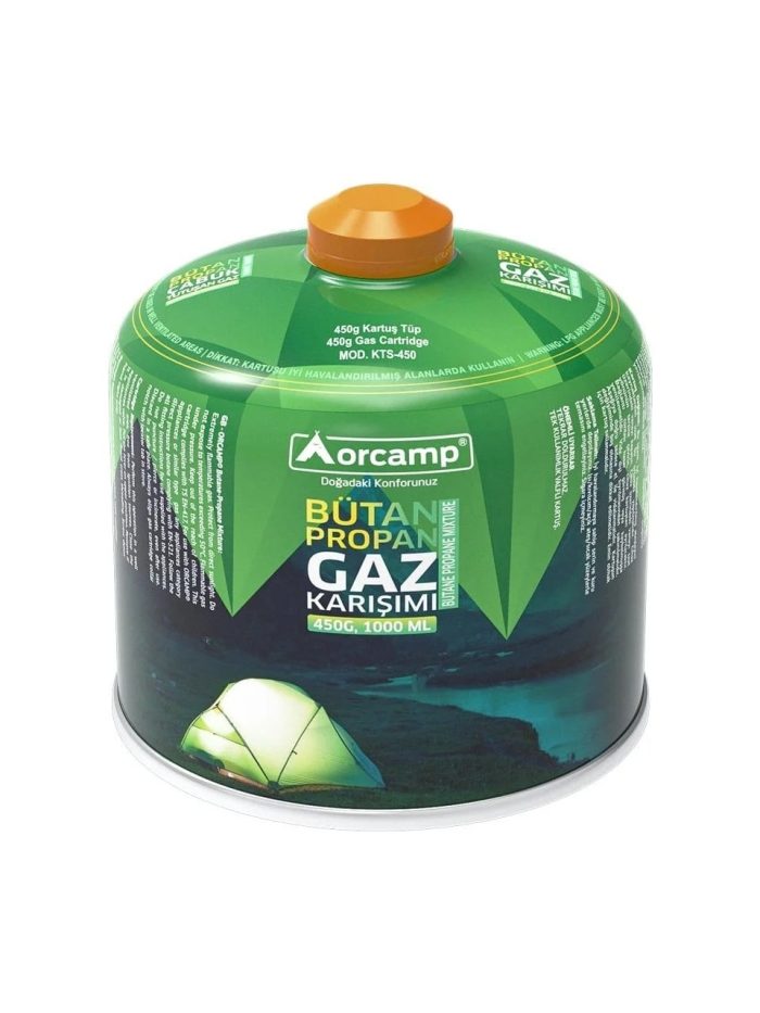 Aorcamp Siboplu Kamp Ocağı Seti 450 Gr Vidalı Gaz Kartuşlu K500 - Görsel 3