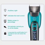 VGR V-208 Evcil Hayvan Tıraş Makinesi Şarjlı Kablosuz Kedi Köpek Traş Makinesi (Mavi) - Görsel 4