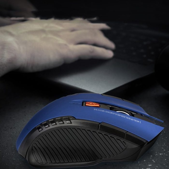 2.4GHz Kablosuz Gaming Mouse USB Alıcılı Wireless Mouse - Görsel 4