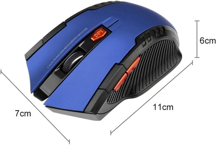 2.4GHz Kablosuz Gaming Mouse USB Alıcılı Wireless Mouse - Görsel 2