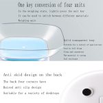 Dijital Mutfak Tartısı 5 Kg Hassas Ölçüm Kaplı Mutfak Terazisi Dokunmatik Gıda Tartısı - Görsel 2