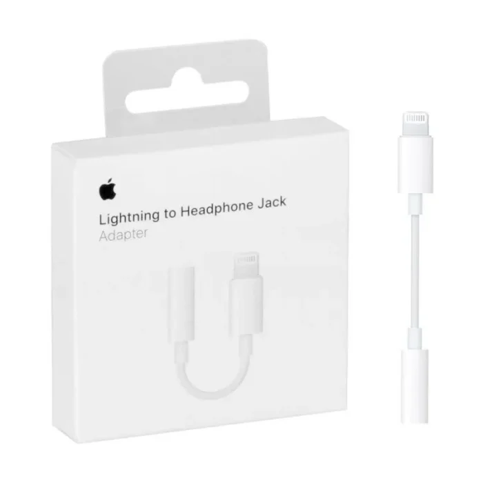 Apple Lightning to 3.5mm Kulaklık Jak Adaptörü iPhone Aux Dönüştürücü - Görsel 2