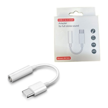 USB-C to 3.5mm Kulaklık Adaptörü Type-C Aux Jack Dönüştürücü