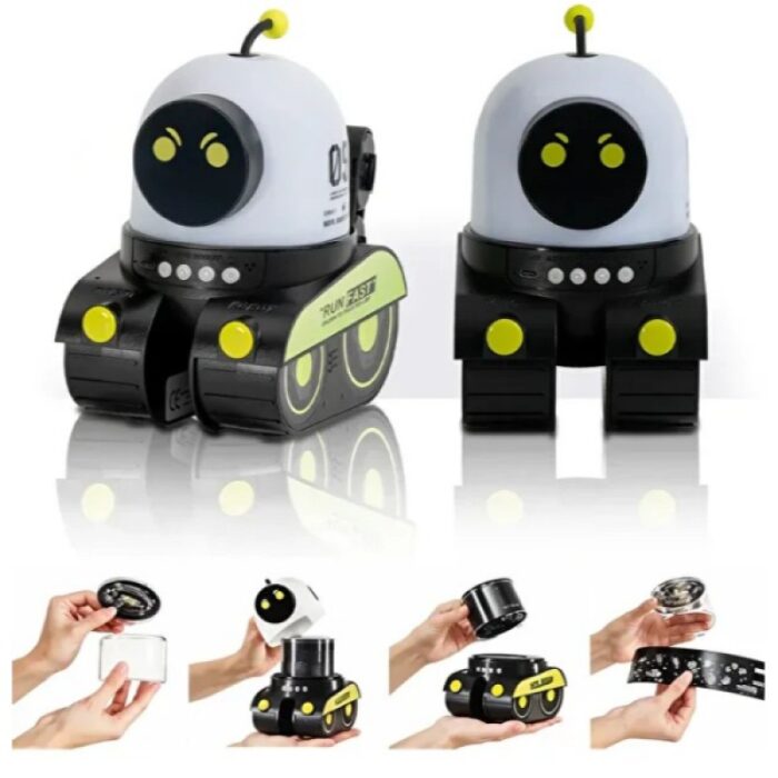 Robot Tasarımlı Projektör Gece Lambası - Görsel 3