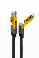 2’si 1 Arada Type-C ve Lightning Hızlı Şarj Kablosu 65W Data Kablo - Görsel 7