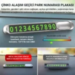 Yapışkanlı Mıknatıslı Araç Telefon Tutucuıknatıslı Araç Telefon Tutucu - Görsel 8