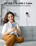 45W Type-C Süper Hızlı Şarj Adaptörü ve Type-C Kablo Seti - Görsel 4