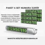 Yapışkanlı Mıknatıslı Araç Telefon Tutucuıknatıslı Araç Telefon Tutucu - Görsel 5