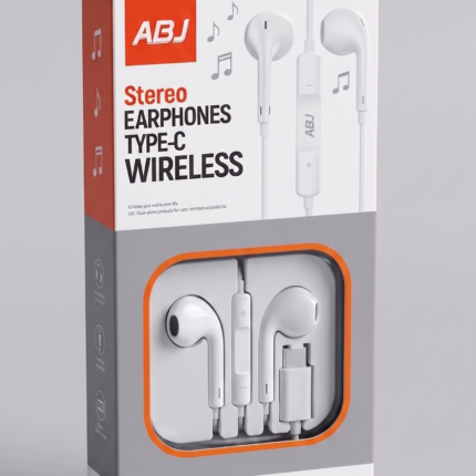 Type-C Kulaklık Mikrofonlu Stereo Kablolu Earphones J-83