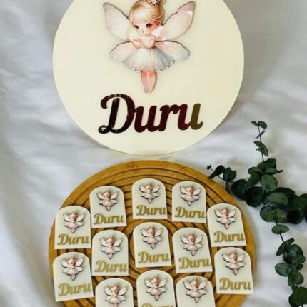 Kapı süsü ve 50 adet magnet seti