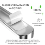 Yapışkanlı Mıknatıslı Araç Telefon Tutucuıknatıslı Araç Telefon Tutucu - Görsel 7