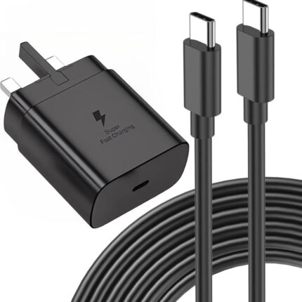 45W Type-C Süper Hızlı Şarj Adaptörü ve Type-C Kablo Seti