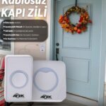 Kablosuz Su Geçirmez Kapı Zili