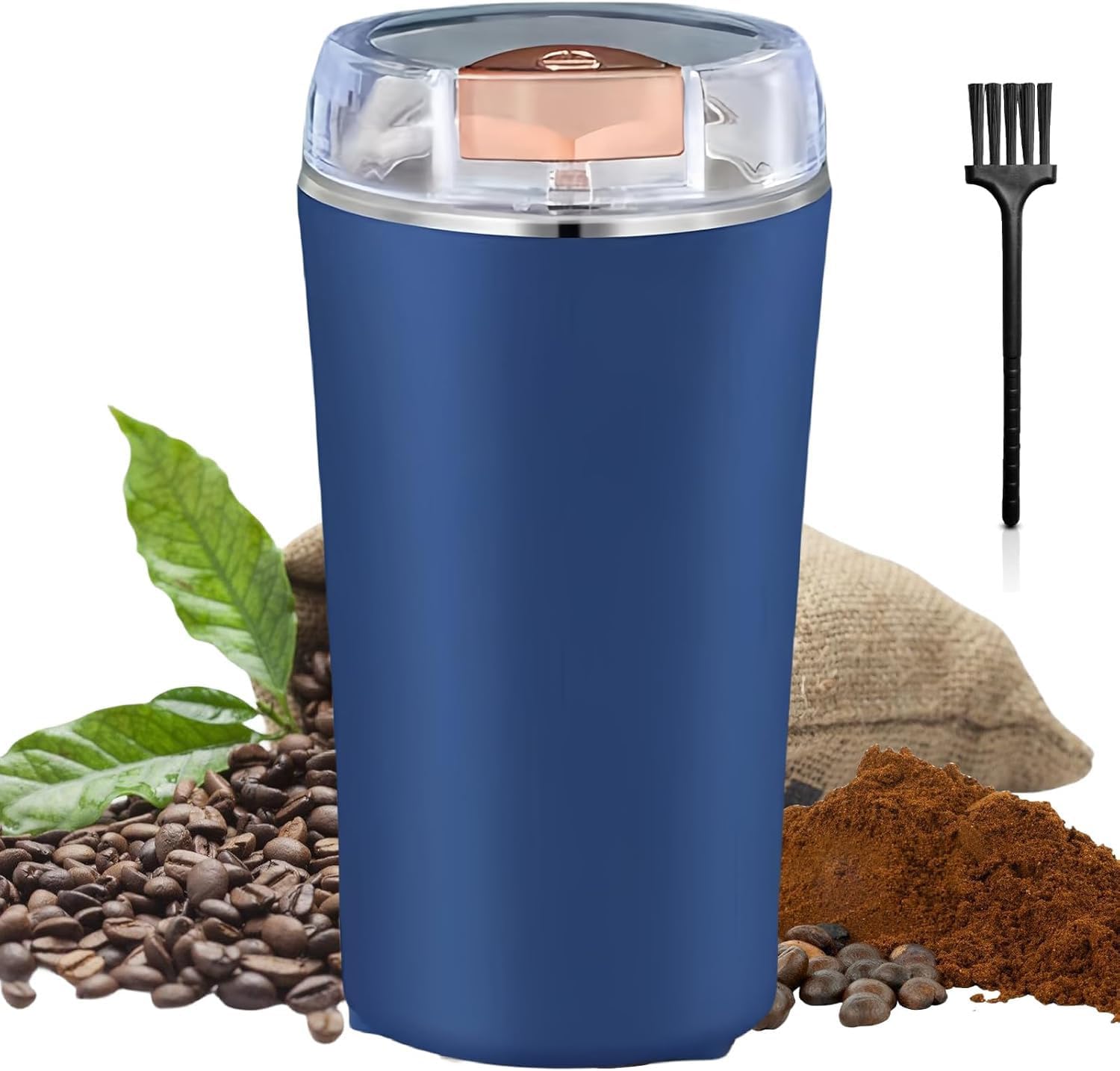 71OTFkAHwbL._AC_SL1500_ 300W 4 Bıçaklı Elektrikli Kahve ve Baharat Öğütücü