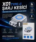 Akıllı Otomatik Şarj Kesici Type-C Adaptör - Görsel 5