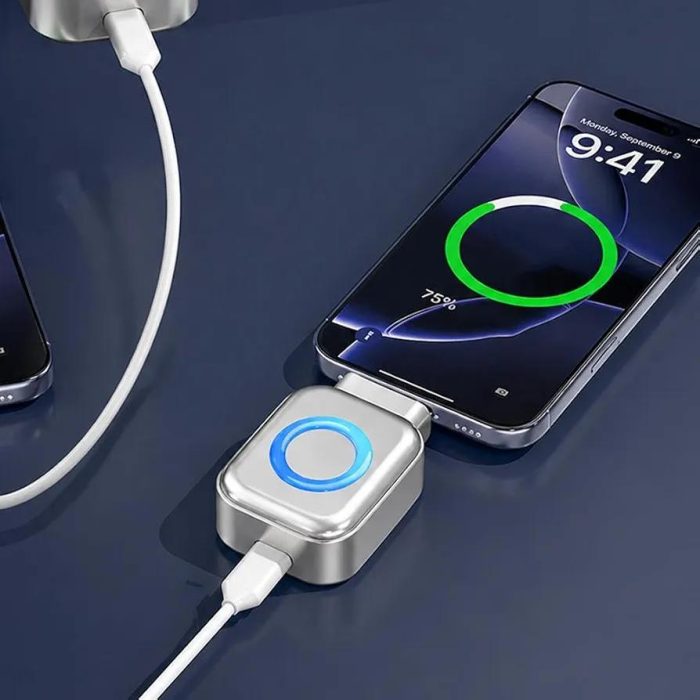 Akıllı Otomatik Şarj Kesici Type-C Adaptör - Görsel 2